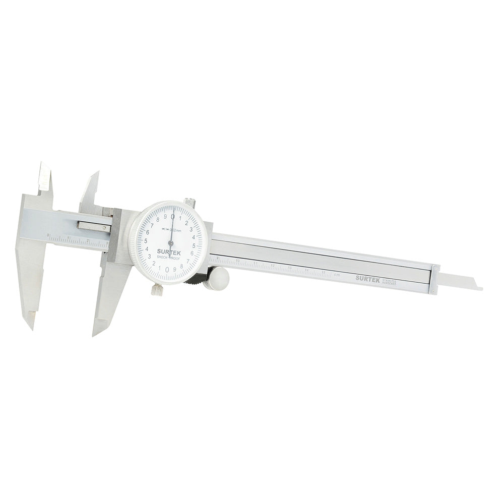 Calibrador métrico de carátula 0 – 150 mm Surtek