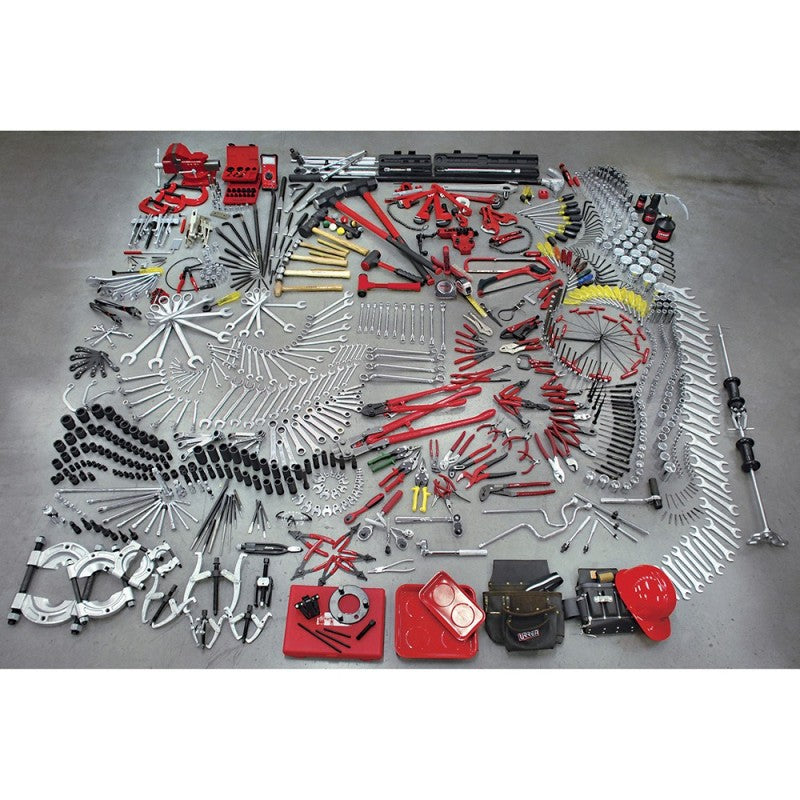 Juego maestro industrial 937 piezas sin gabinete Urrea