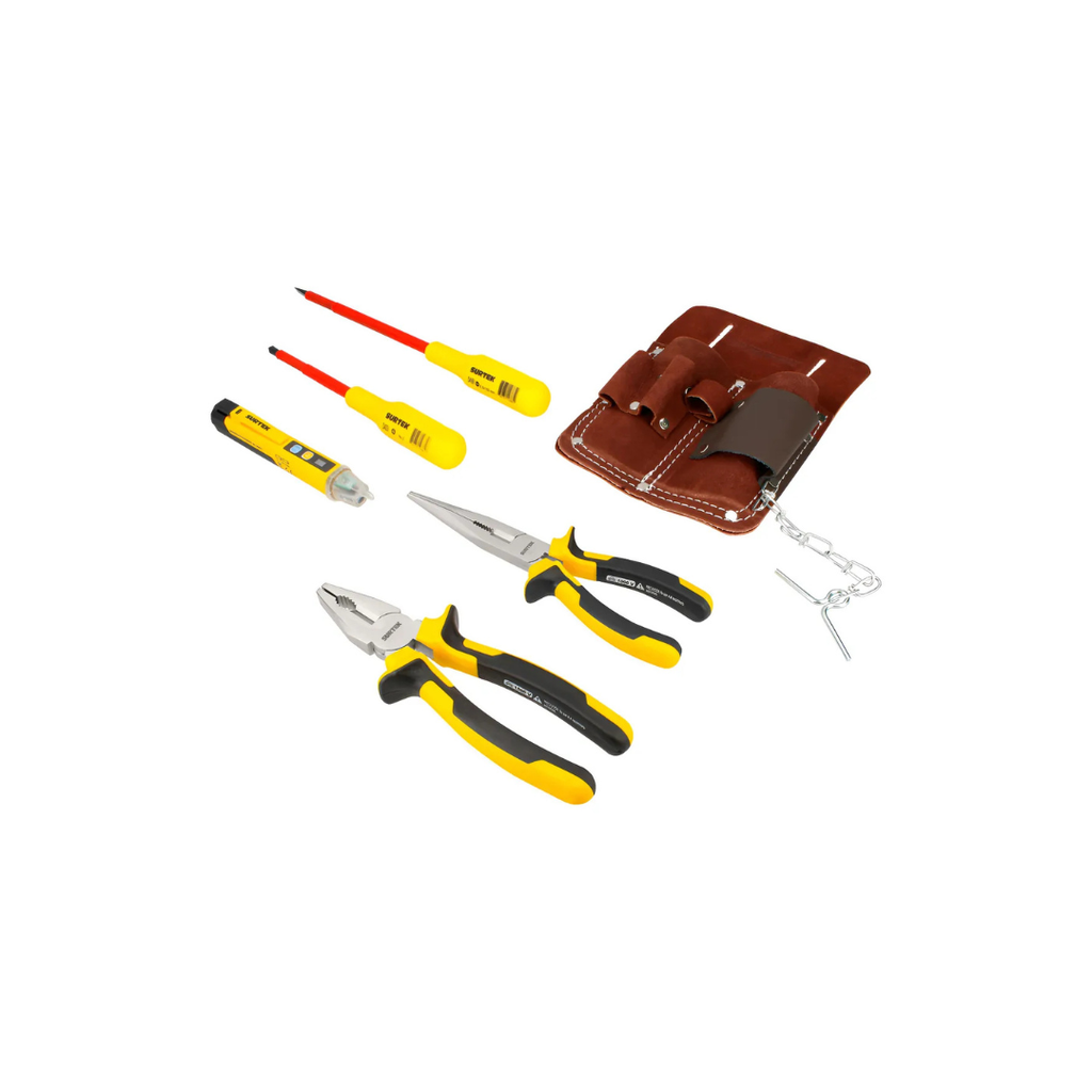 Jgo Combinado Herramienta Electricista 1000v, 6pz Surtek