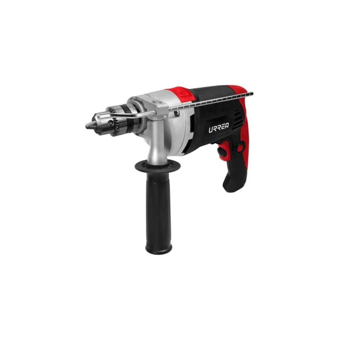 Taladro Rotomartillo 3/8 Función Reversible 850w Color Gris Urrea