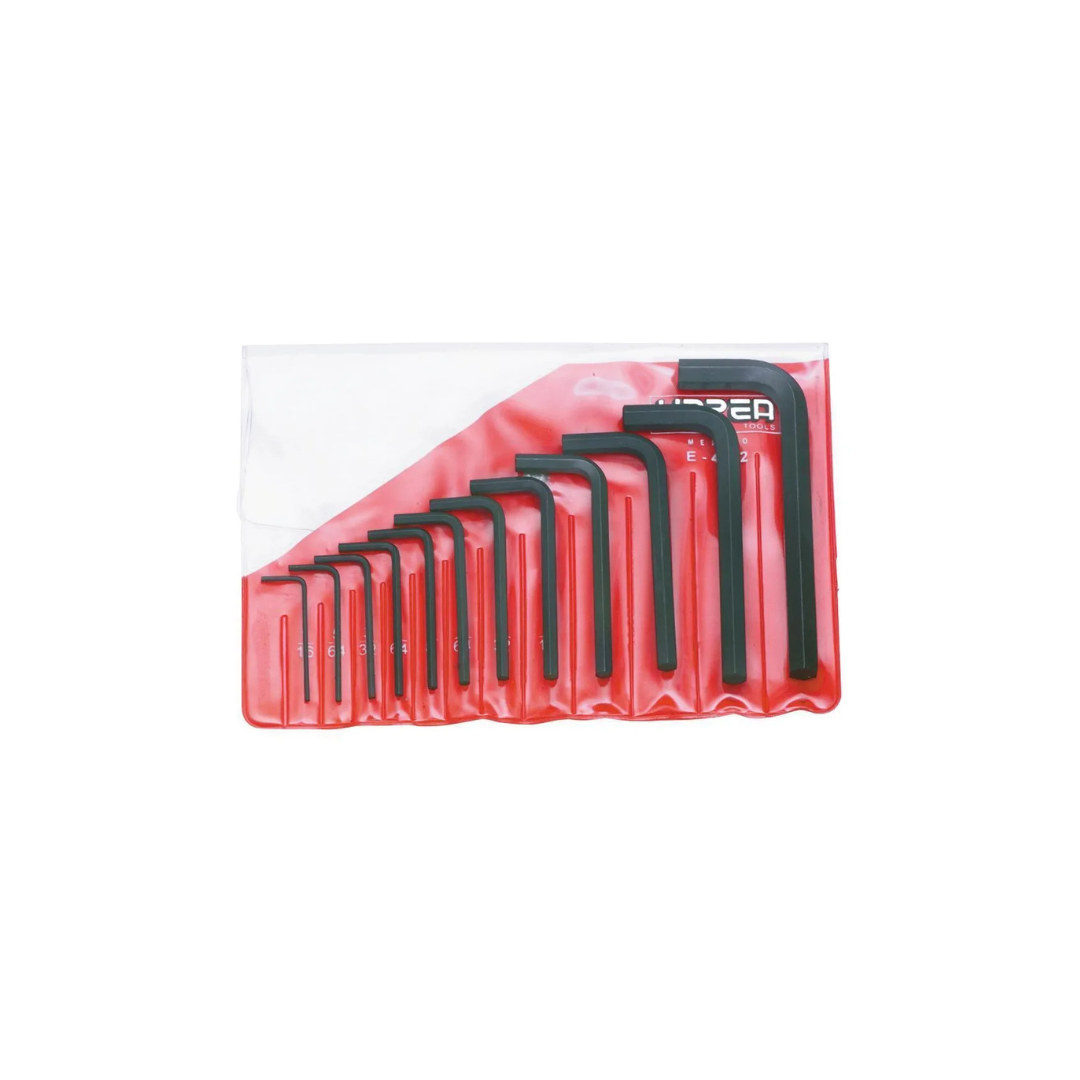 Juego Llaves Hexagonales Tipo L, Pulgadas, 12pz Urrea