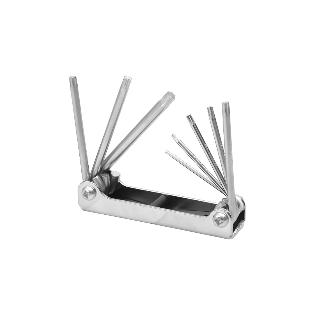 Juego de 8 llaves hexagonales Torx tipo navaja Surtek