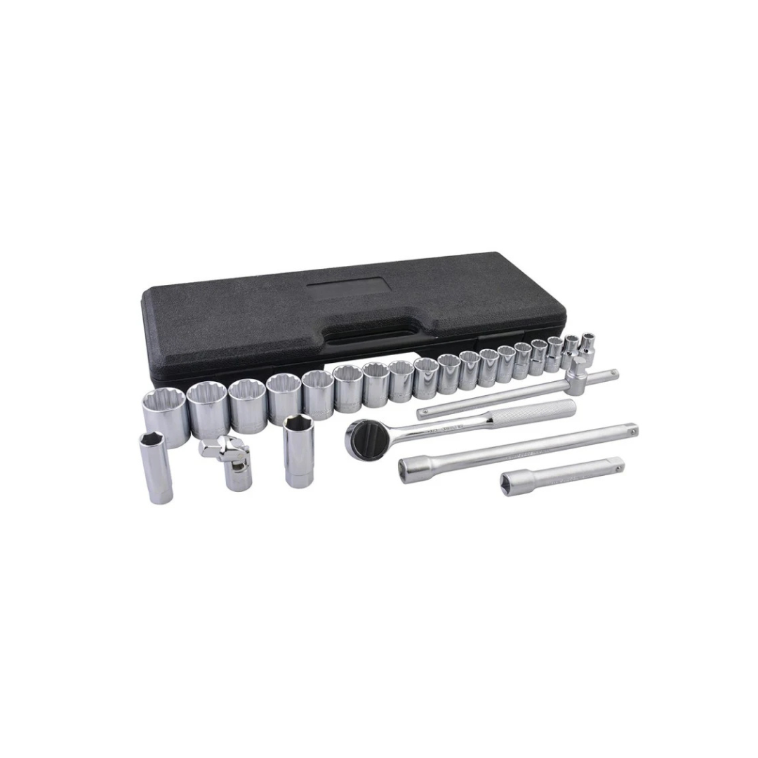 Juego de 25 dados y accesorios combinados 1/2 pulgadas Surtek