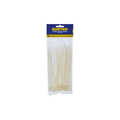 Cinchos plásticos 100 x 2.5 mm, tensión 8 Kg de 100 piezas, color natural, 12pz Surtek