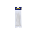 Cinchos plásticos 150 x 3.6 mm, tensión 18 Kg de 50 piezas color natural, 12pz Surtek