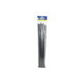 Cinchos plásticos 203 x 3.6 mm, tensión 18 Kg de 50 piezas color negro, 12pz Surtek