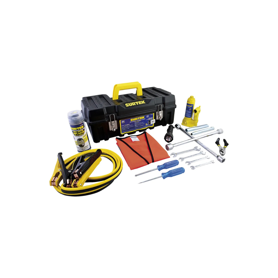 Juego Combinado De Herramientas Para Auto, 14 Piezas Surtek