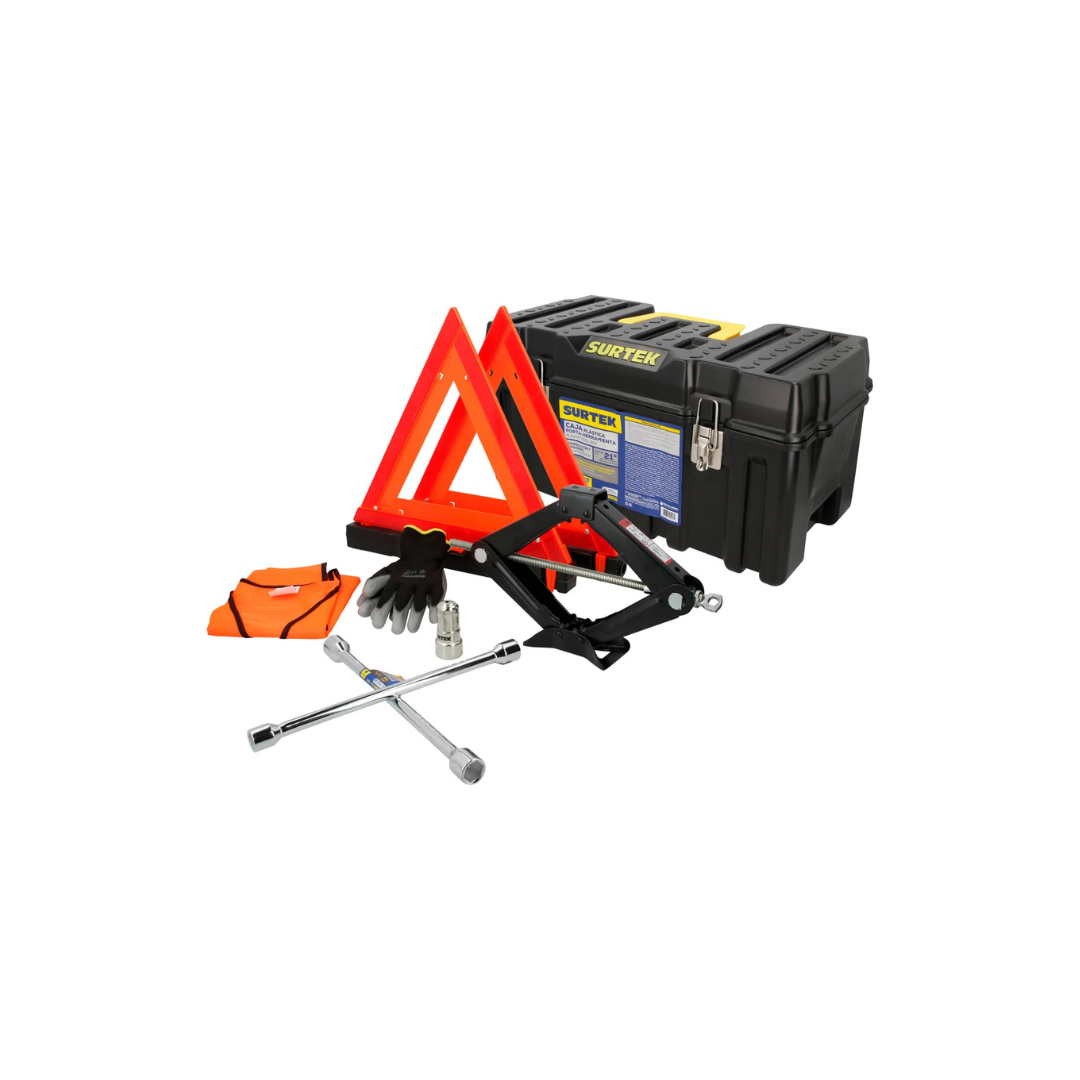 Kit Herramientas Automotriz, 7p Caja Plástica Cps20 Surtek