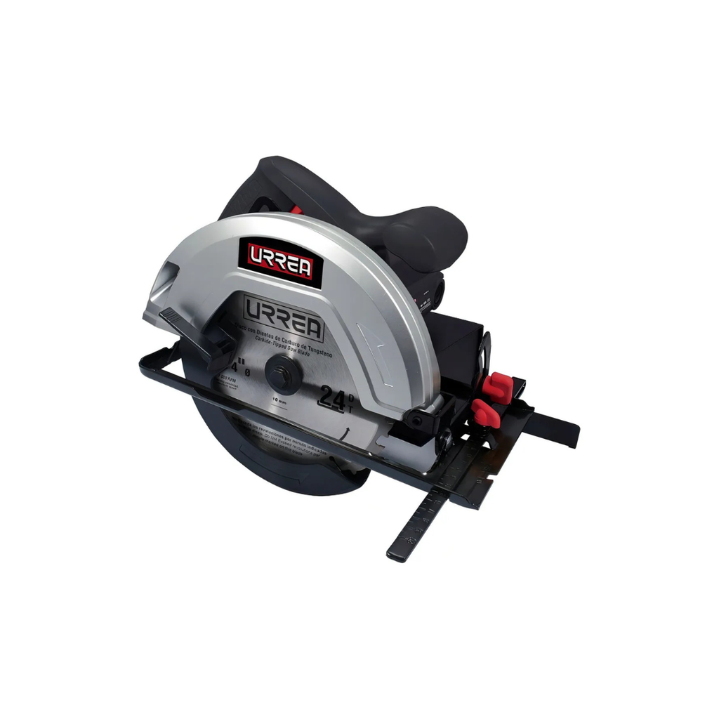 Sierra Circular 7-1/4 1,500 W, 5,000 Rpm Color Negro Frecuencia 60 Hz Urrea