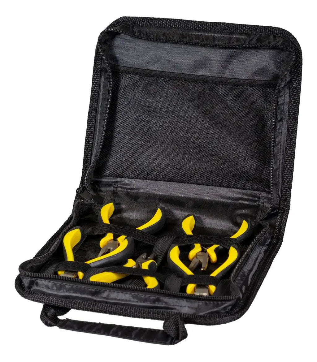 Juego Combinado De Mini Pinzas Electricista C/estuche, 6pz Surtek