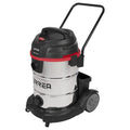 Aspiradora De Acero Inoxidable 10 Galones, 2 HP